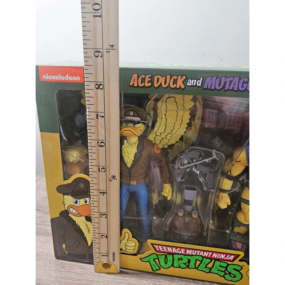 NECA TMNT Ace Duck and Mutagen Man Action Figure 2-Pack Nickelodeon New
